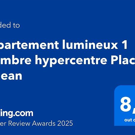 ואלנס Appartement Lumineux 1 Chambre Hypercentre Place St Jean מראה חיצוני תמונה